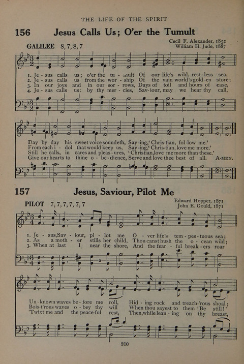 The Abingdon Hymnal: a Book of Worship for Youth page 208