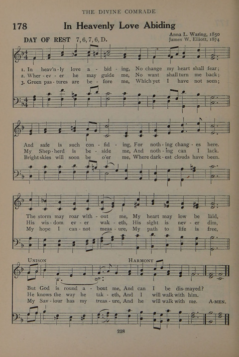 The Abingdon Hymnal: a Book of Worship for Youth page 226