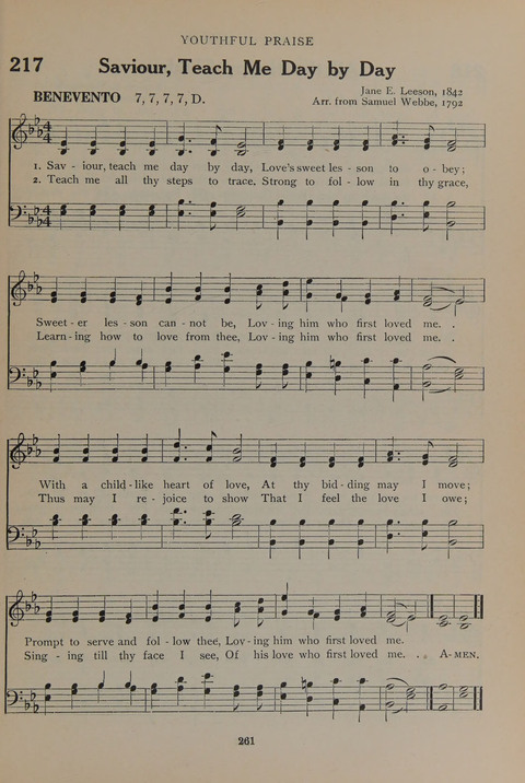 The Abingdon Hymnal: a Book of Worship for Youth page 259