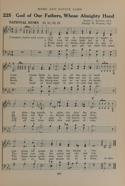 The Abingdon Hymnal: a Book of Worship for Youth page 267