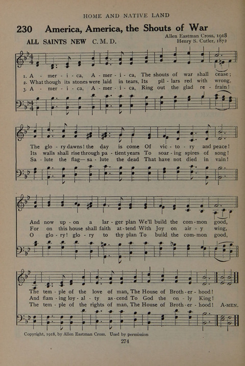 The Abingdon Hymnal: a Book of Worship for Youth page 272