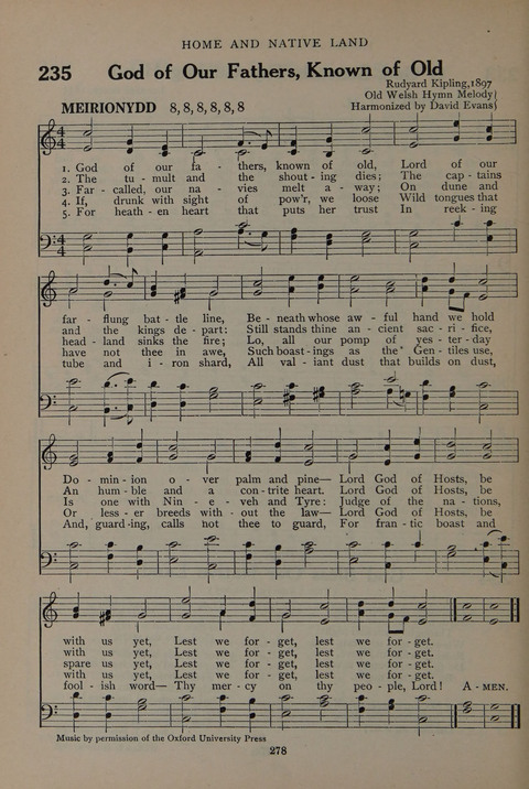 The Abingdon Hymnal: a Book of Worship for Youth page 276