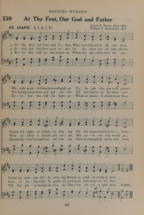 The Abingdon Hymnal: a Book of Worship for Youth page 279