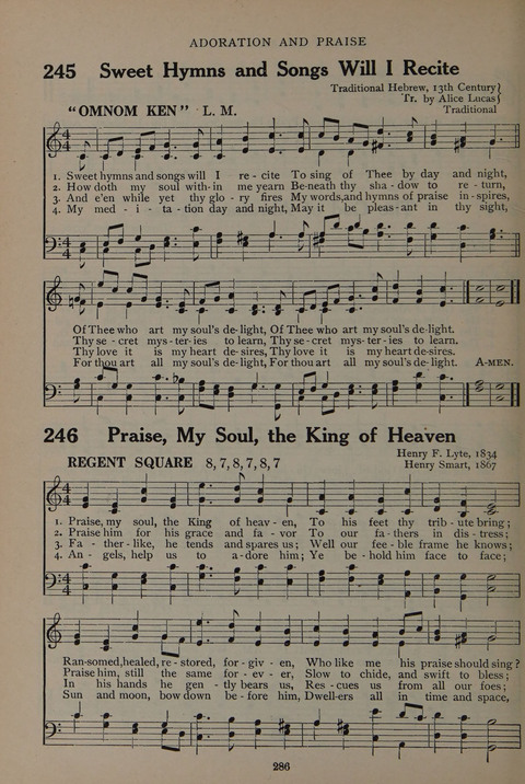 The Abingdon Hymnal: a Book of Worship for Youth page 284