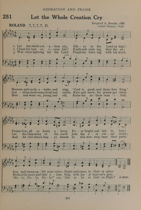 The Abingdon Hymnal: a Book of Worship for Youth page 289