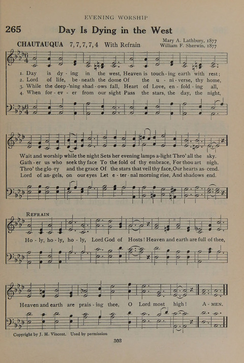 The Abingdon Hymnal: a Book of Worship for Youth page 301