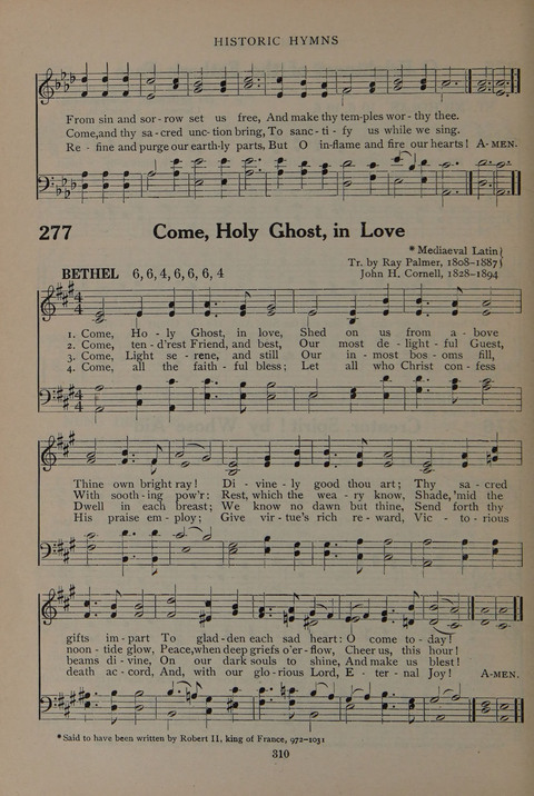 The Abingdon Hymnal: a Book of Worship for Youth page 308