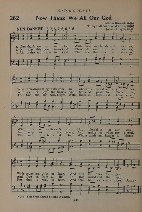 The Abingdon Hymnal: a Book of Worship for Youth page 312