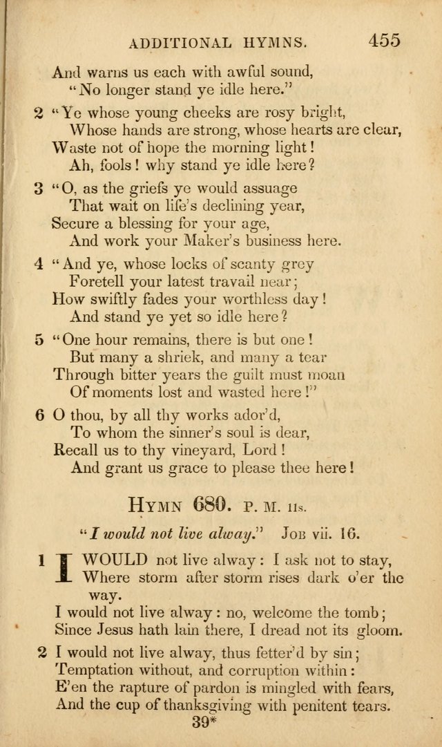 Additional Hymns to the Collection of Hymns for the use of Evangelical     Lutheran Churches page 106