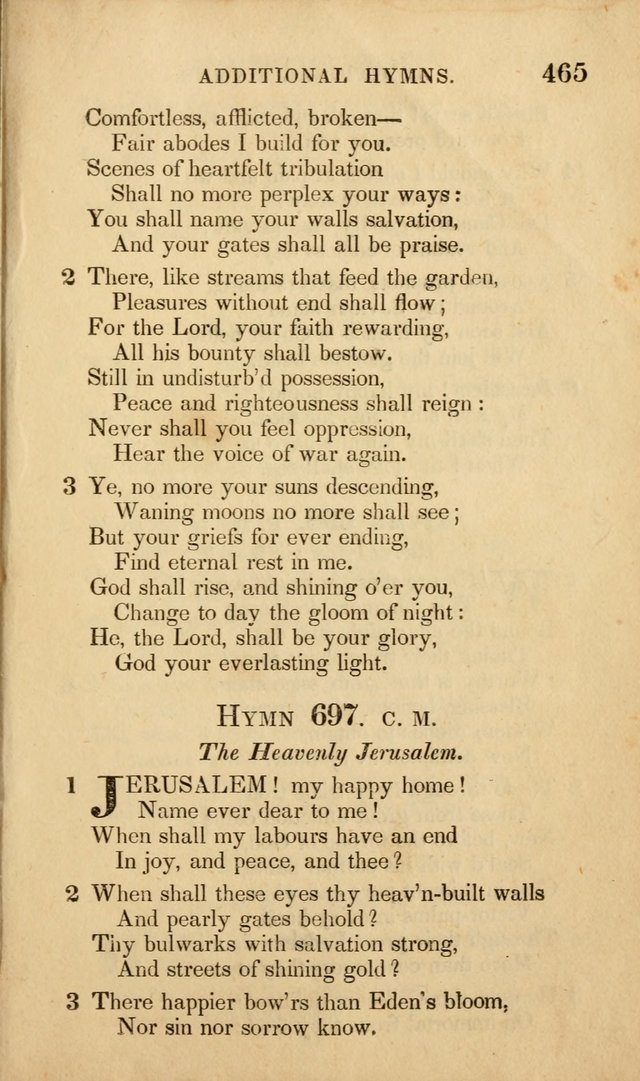 Additional Hymns to the Collection of Hymns for the use of Evangelical     Lutheran Churches page 116