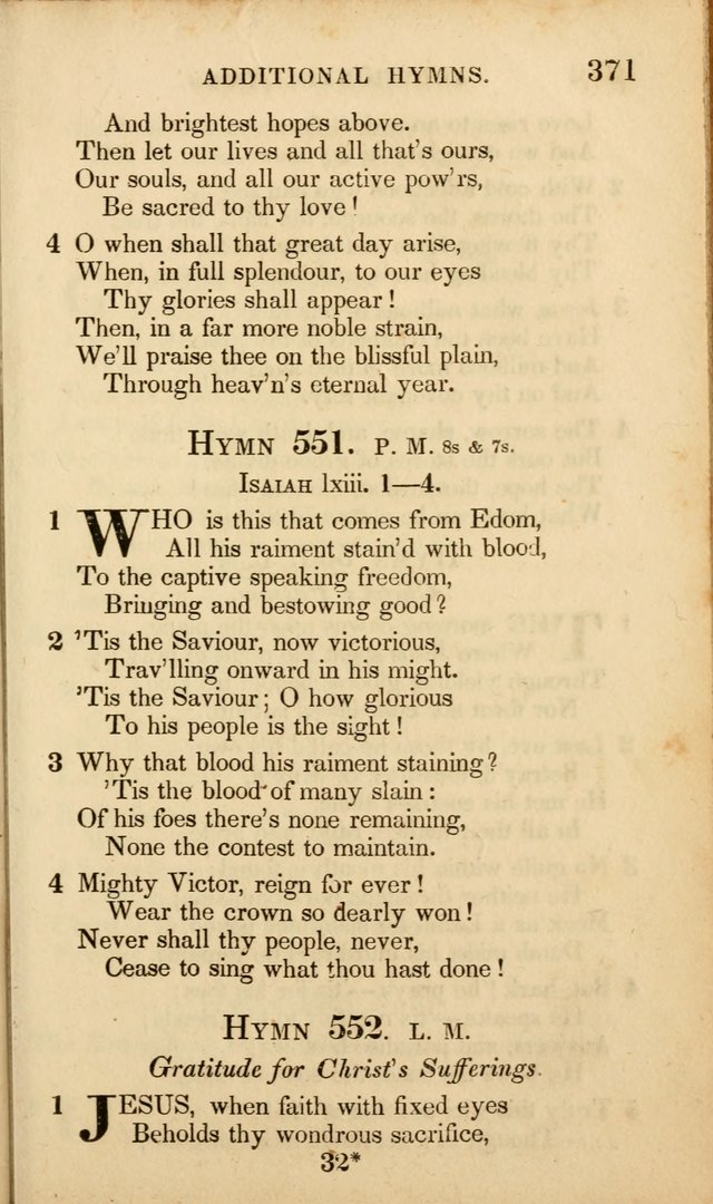 Additional Hymns to the Collection of Hymns for the use of Evangelical     Lutheran Churches page 22