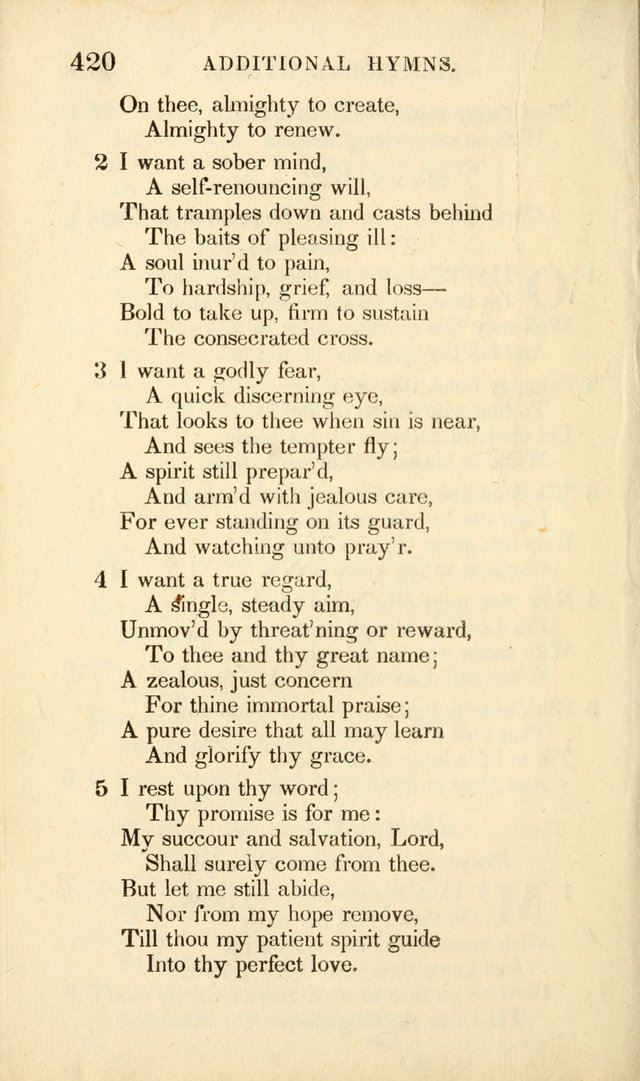 Additional Hymns to the Collection of Hymns for the use of Evangelical     Lutheran Churches page 71