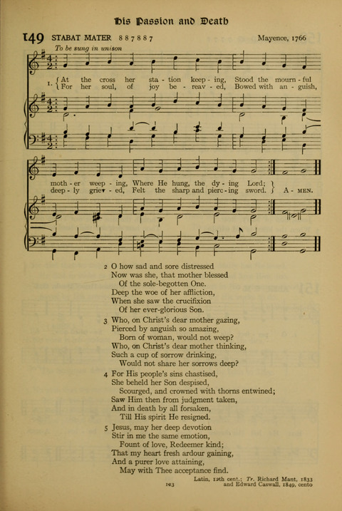 The American Hymnal for Chapel Service page 123