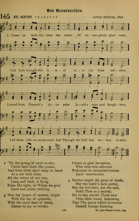 The American Hymnal for Chapel Service page 139