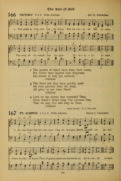 The American Hymnal for Chapel Service page 140