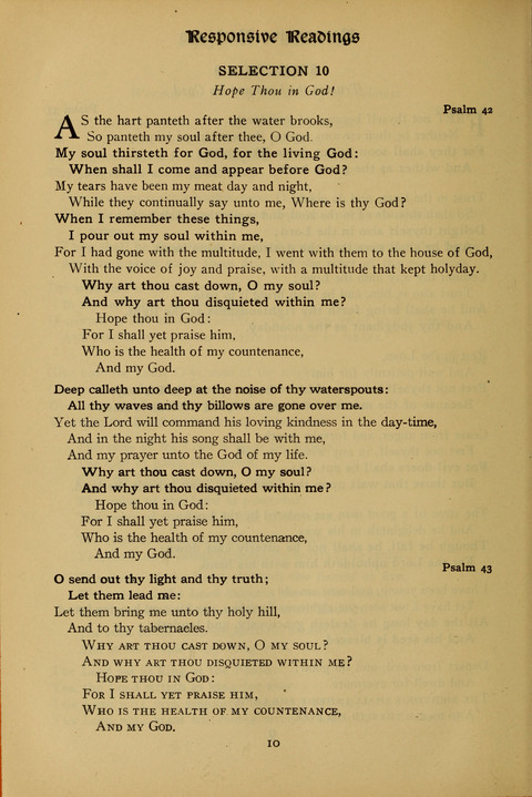 The American Hymnal for Chapel Service page 410