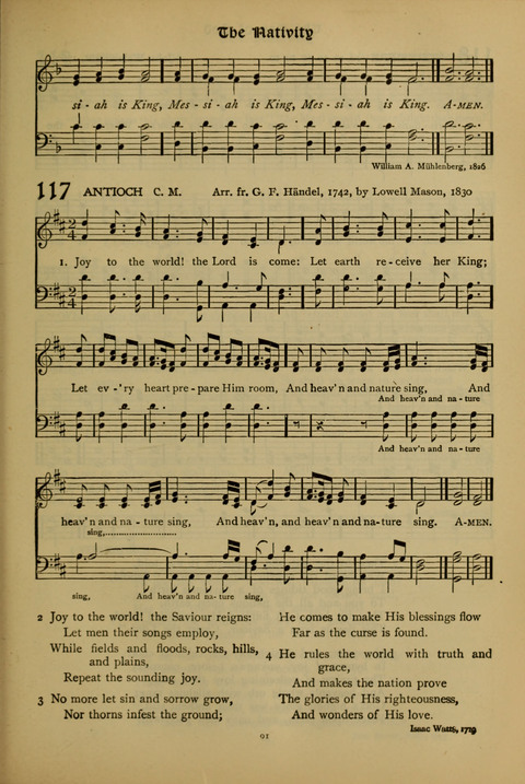 The American Hymnal for Chapel Service page 91