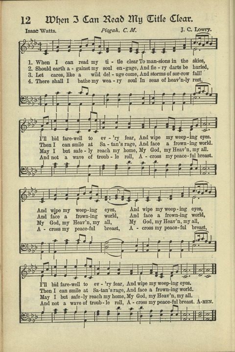 The American Hymnal: for English speaking people everywhere page 11