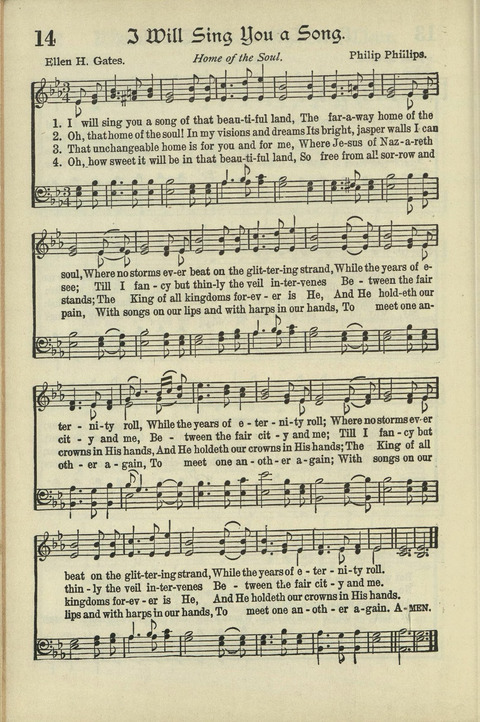 The American Hymnal: for English speaking people everywhere page 13