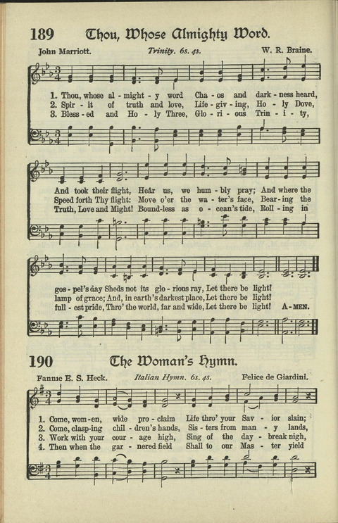 The American Hymnal: for English speaking people everywhere page 151