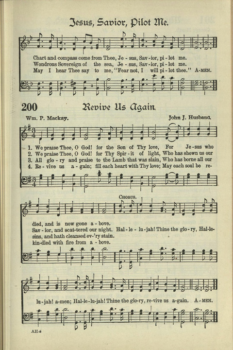 The American Hymnal: for English speaking people everywhere page 158