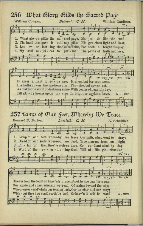 The American Hymnal: for English speaking people everywhere page 195