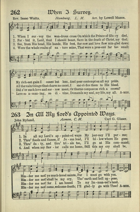 The American Hymnal: for English speaking people everywhere page 198