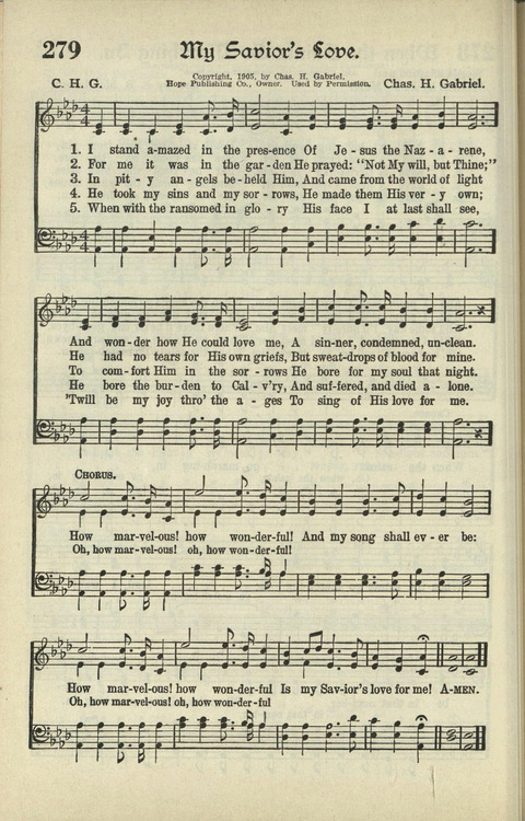 The American Hymnal: for English speaking people everywhere page 209