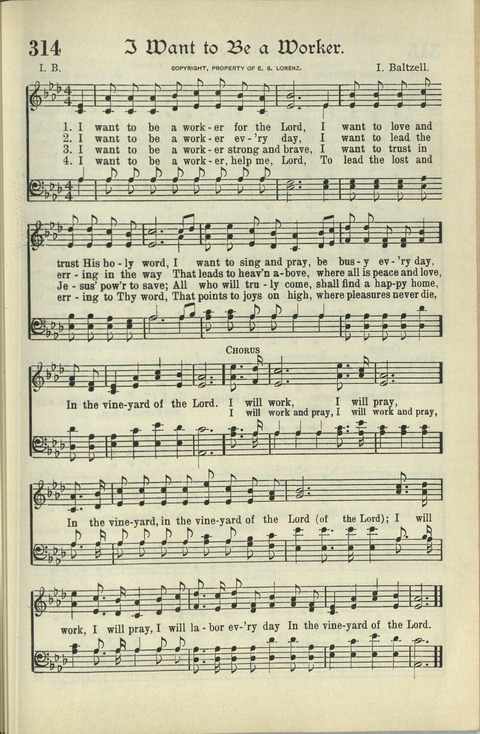 The American Hymnal: for English speaking people everywhere page 244