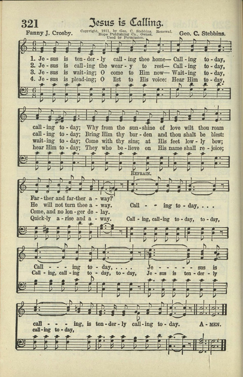 The American Hymnal: for English speaking people everywhere page 251