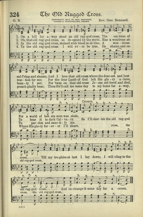 The American Hymnal: for English speaking people everywhere page 254