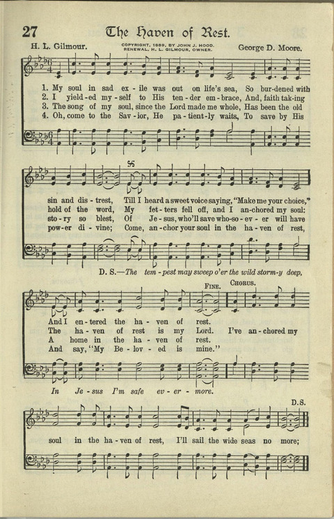 The American Hymnal: for English speaking people everywhere page 26