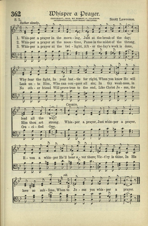 The American Hymnal: for English speaking people everywhere page 292