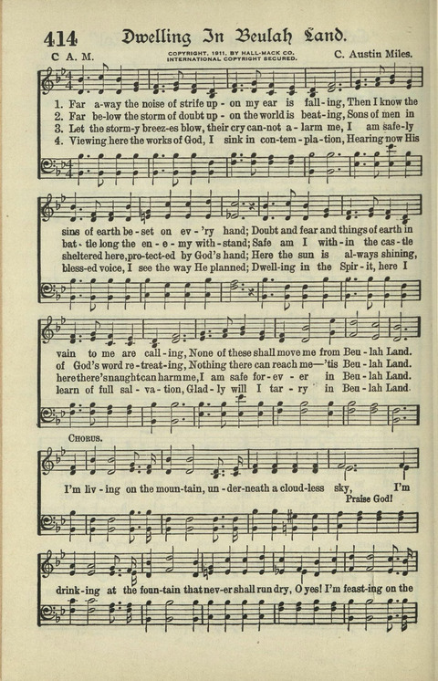 The American Hymnal: for English speaking people everywhere page 341