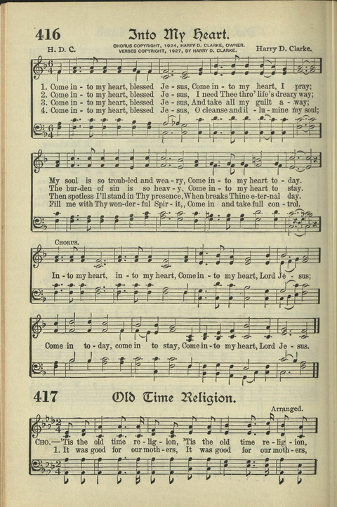 The American Hymnal: for English speaking people everywhere page 343