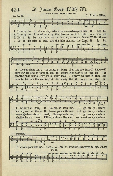 The American Hymnal: for English speaking people everywhere page 349