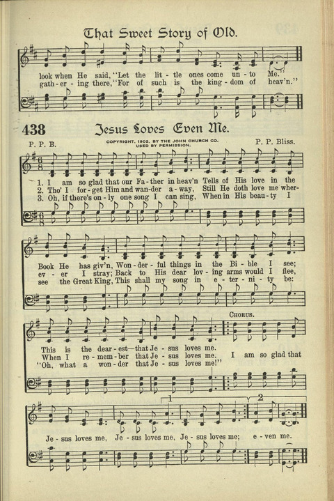 The American Hymnal: for English speaking people everywhere page 358