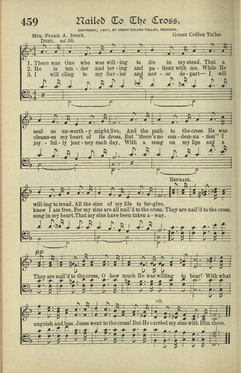 The American Hymnal: for English speaking people everywhere page 377