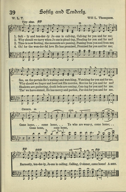 The American Hymnal: for English speaking people everywhere page 38