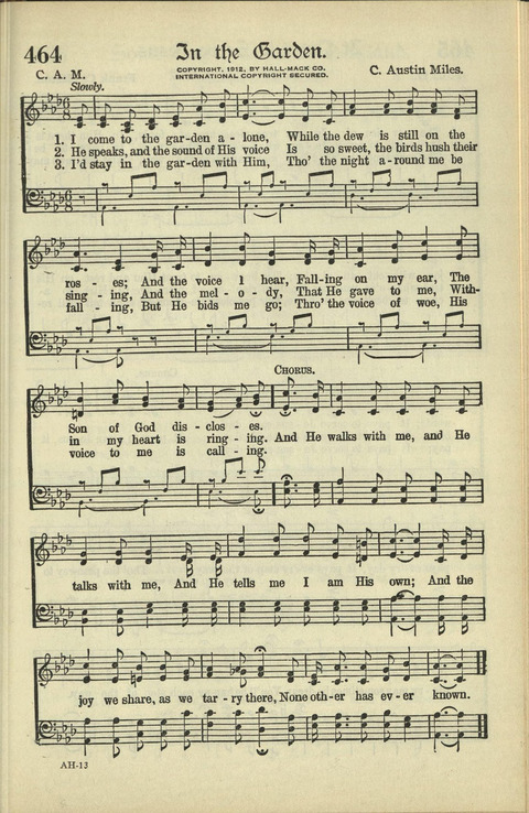 The American Hymnal: for English speaking people everywhere page 382