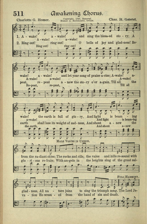 The American Hymnal: for English speaking people everywhere page 433