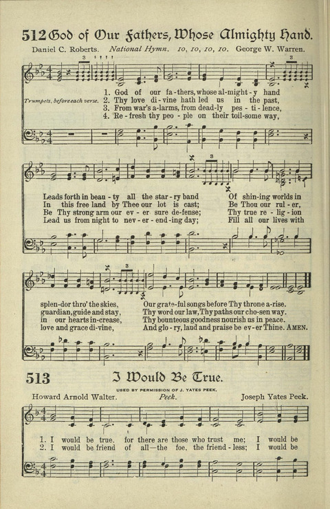 The American Hymnal: for English speaking people everywhere page 435