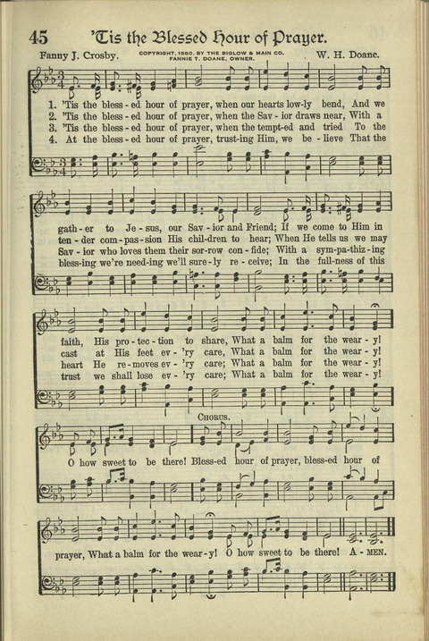 The American Hymnal: for English speaking people everywhere page 44