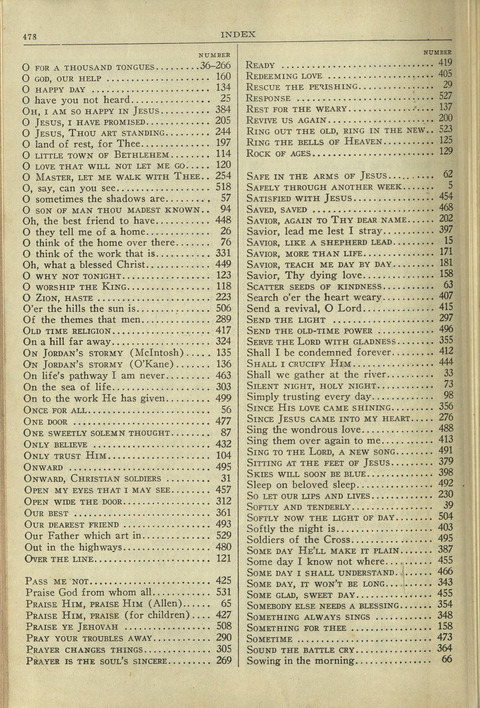 The American Hymnal: for English speaking people everywhere page 475