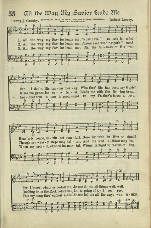 The American Hymnal: for English speaking people everywhere page 54