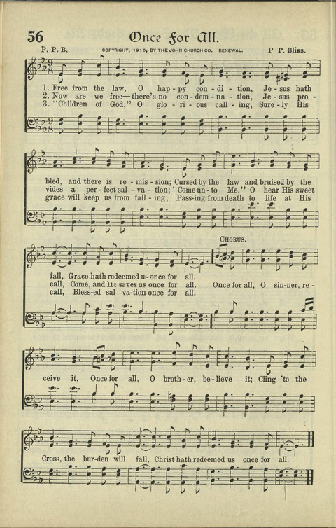 The American Hymnal: for English speaking people everywhere page 55