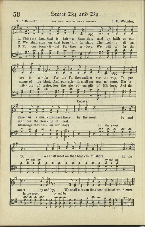 The American Hymnal: for English speaking people everywhere page 57