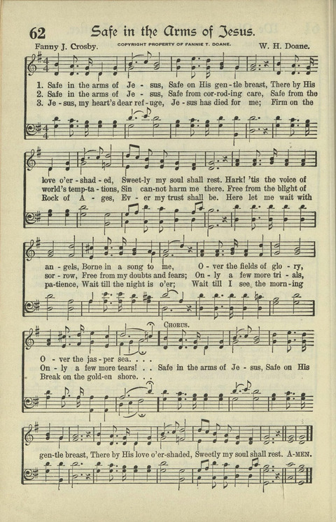 The American Hymnal: for English speaking people everywhere page 61