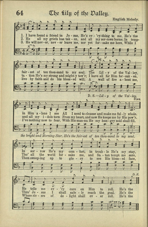 The American Hymnal: for English speaking people everywhere page 63