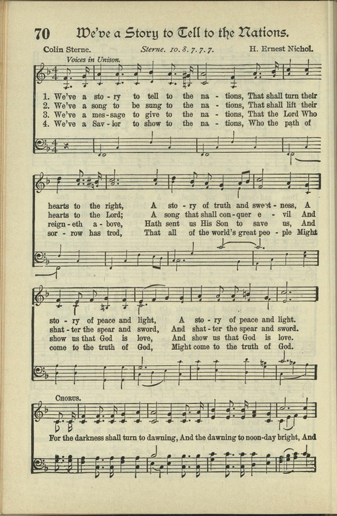 The American Hymnal: for English speaking people everywhere page 69